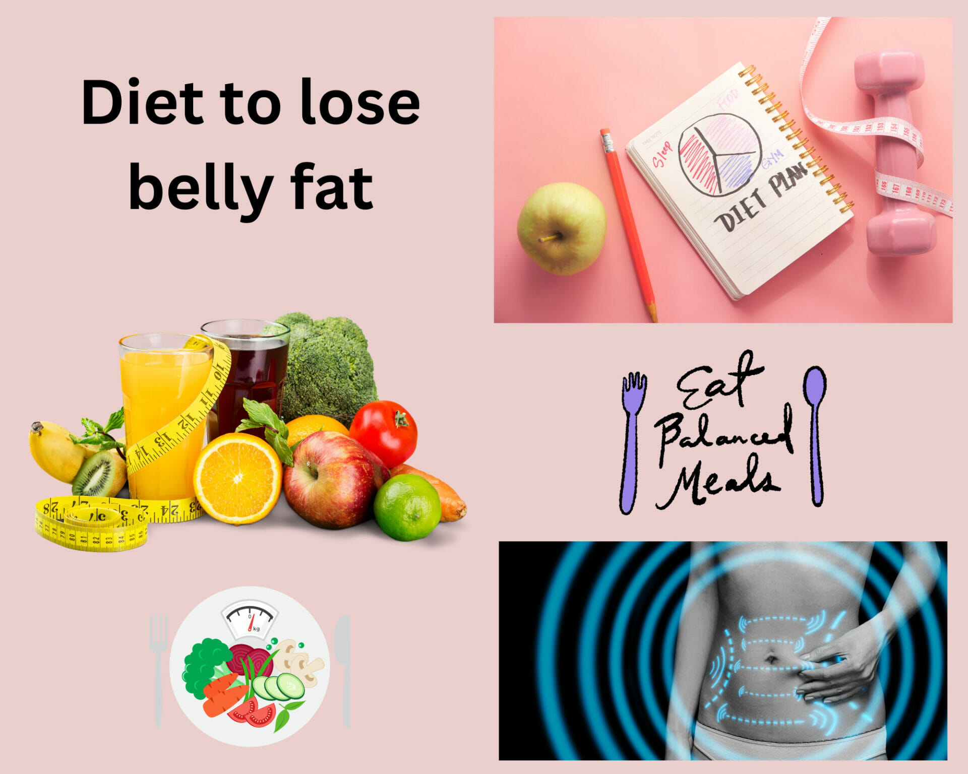 Diet to lose belly fat