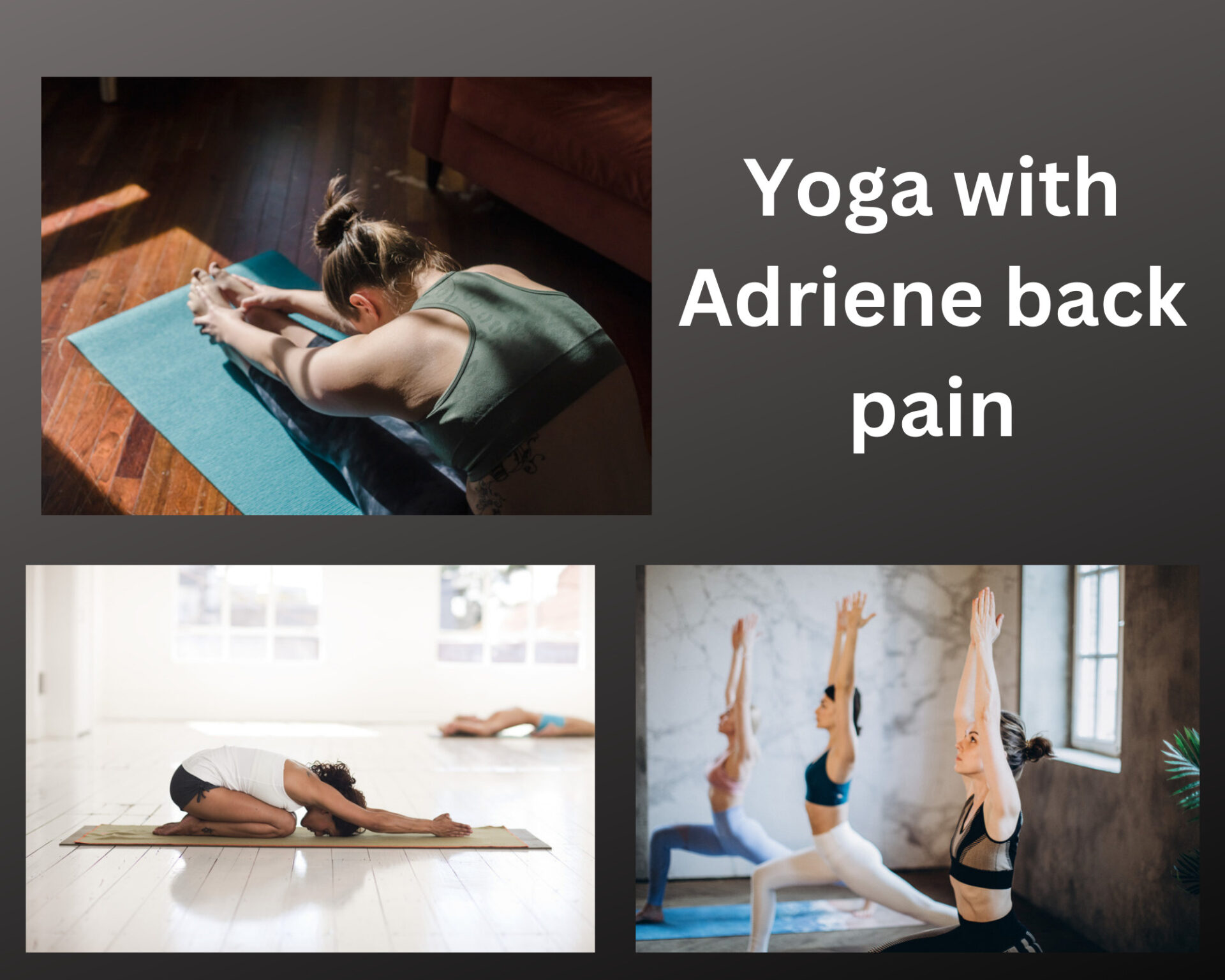 Yoga with Adriene back pain