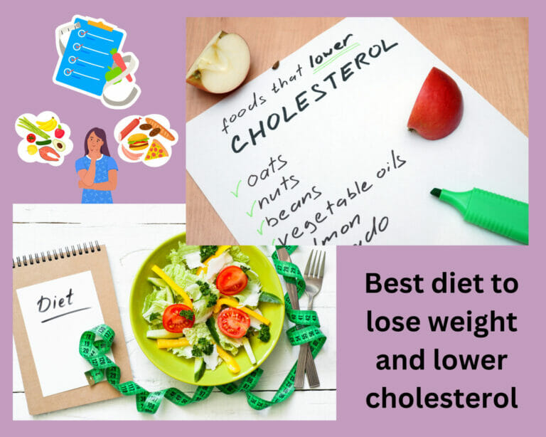 Best diet to lose weight and lower cholesterol