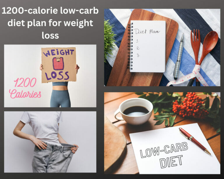 1200-calorie low-carb diet plan for weight loss